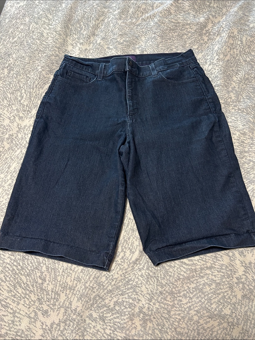 Dark Denim Bermuda Shorts